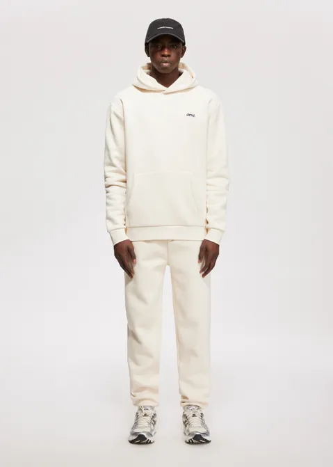 Hoodie met merk print off-white (CREME.L)