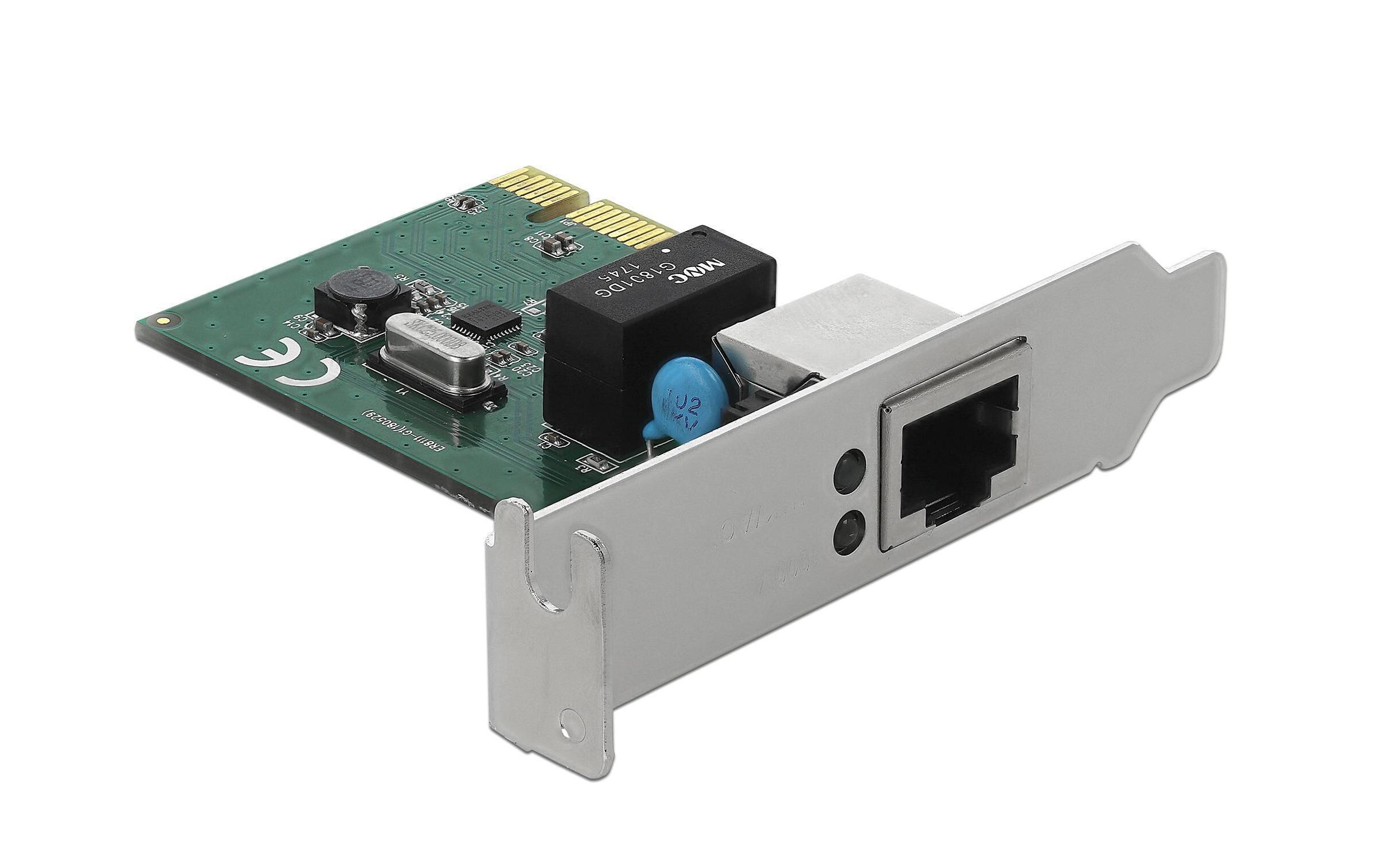 Netzwerkkarte PCI-Express x1, 1x GE LAN1 Port