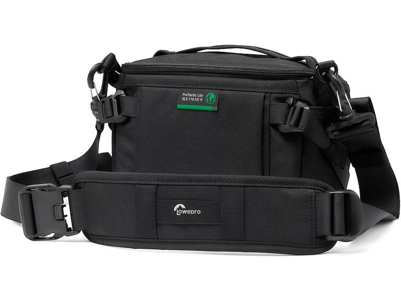 Lowepro Kamera-Tasche ProTactic Lite SLX 110 AW III Robuste, kompakte Umhänge-/Schultertasche für spiegellose Vollformatkamera mit 24-70 mm F/2.8 Objektiv