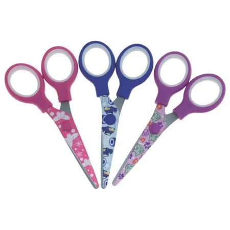 Stylex Schreibwaren 3x Design Bastelschere / 3 verschiedene Motive