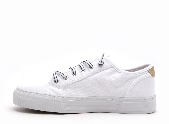 Mustang basses femme 1420304 blanc