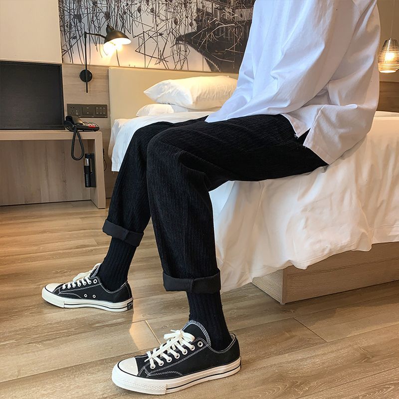 Breeson - Cropped rechte broek