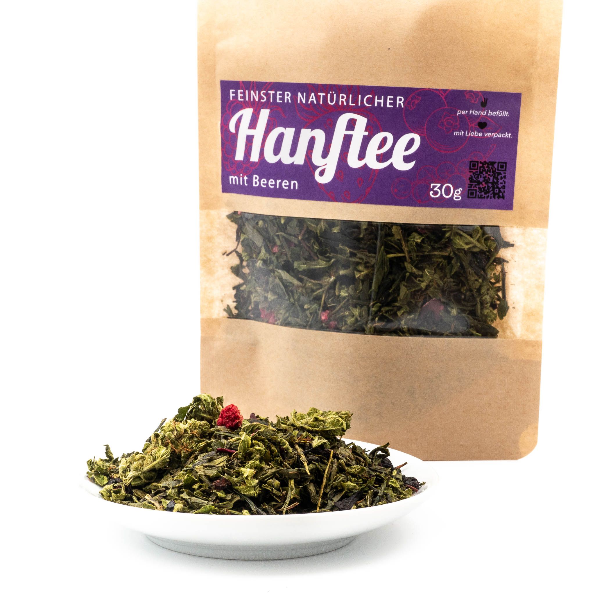 Cannabrother Hanftee mit Beeren