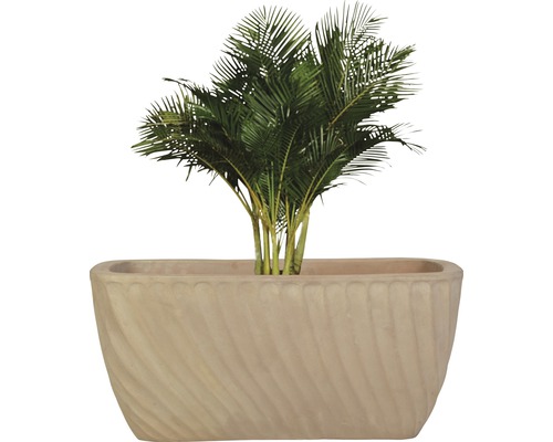 Lafiora plantenbak 45x24x21 cm terra chocolade