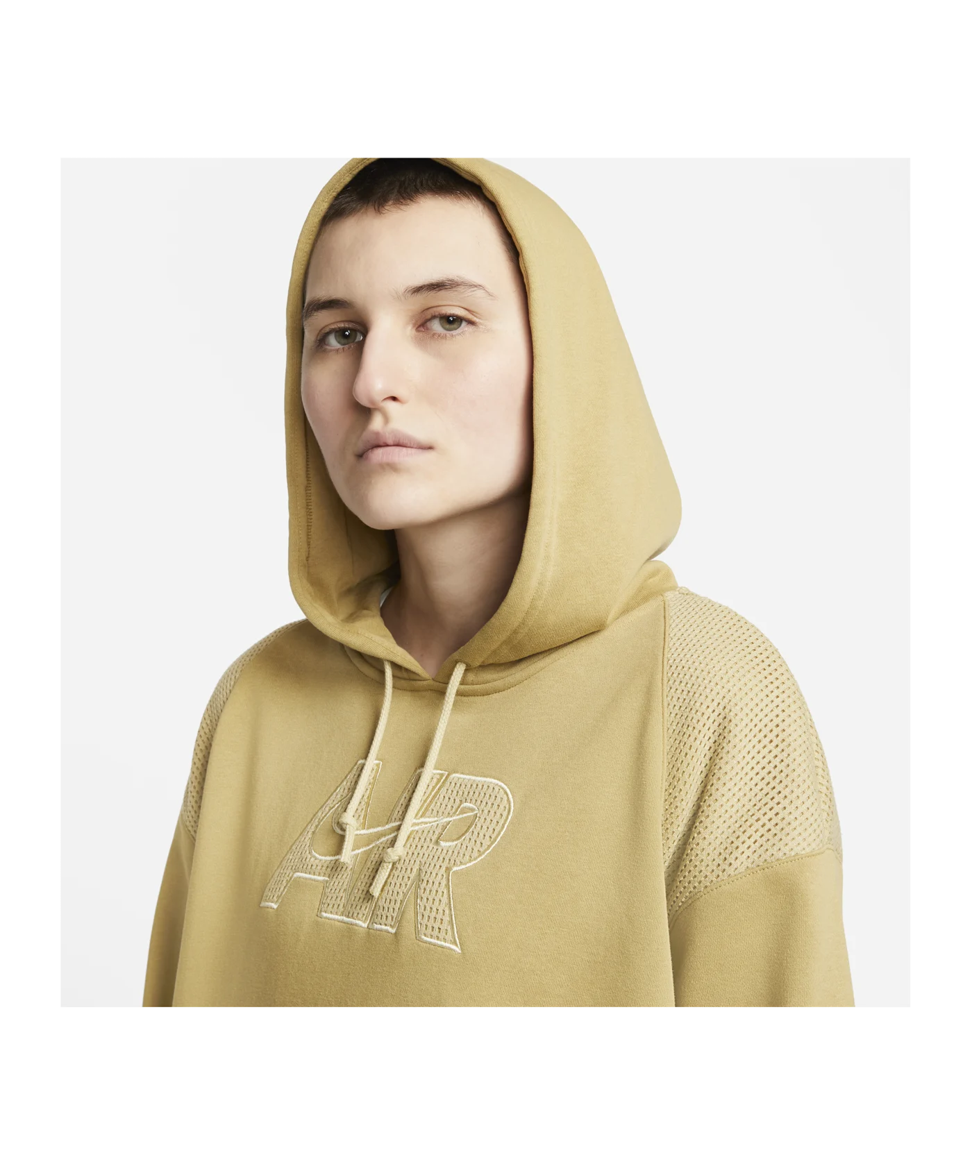 Nike Air Fleece Hoody Damen Gelb F769