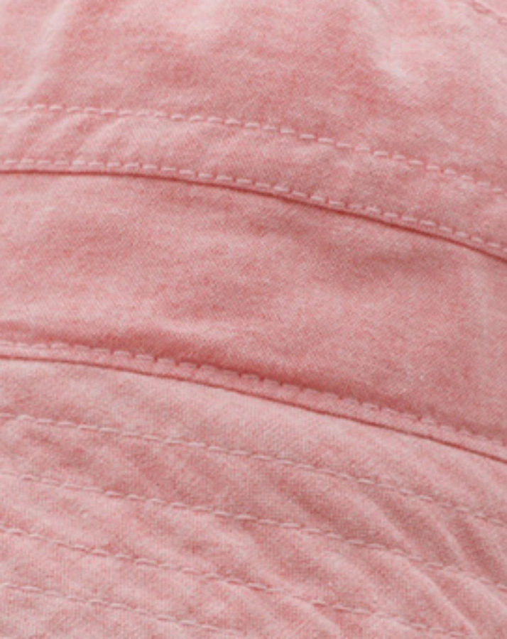 Sommerhut WASHED in hellrosa melange