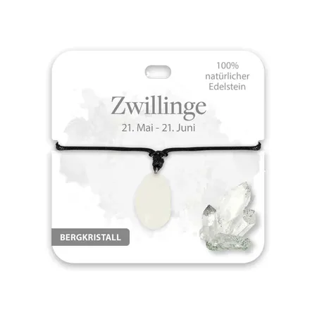 bb Klostermann Kette Edelstein Zwilling
