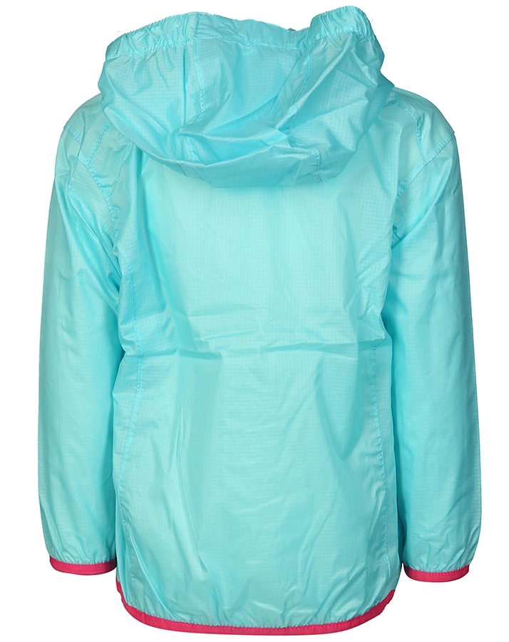 Regenjacke PACK-IT in türkis