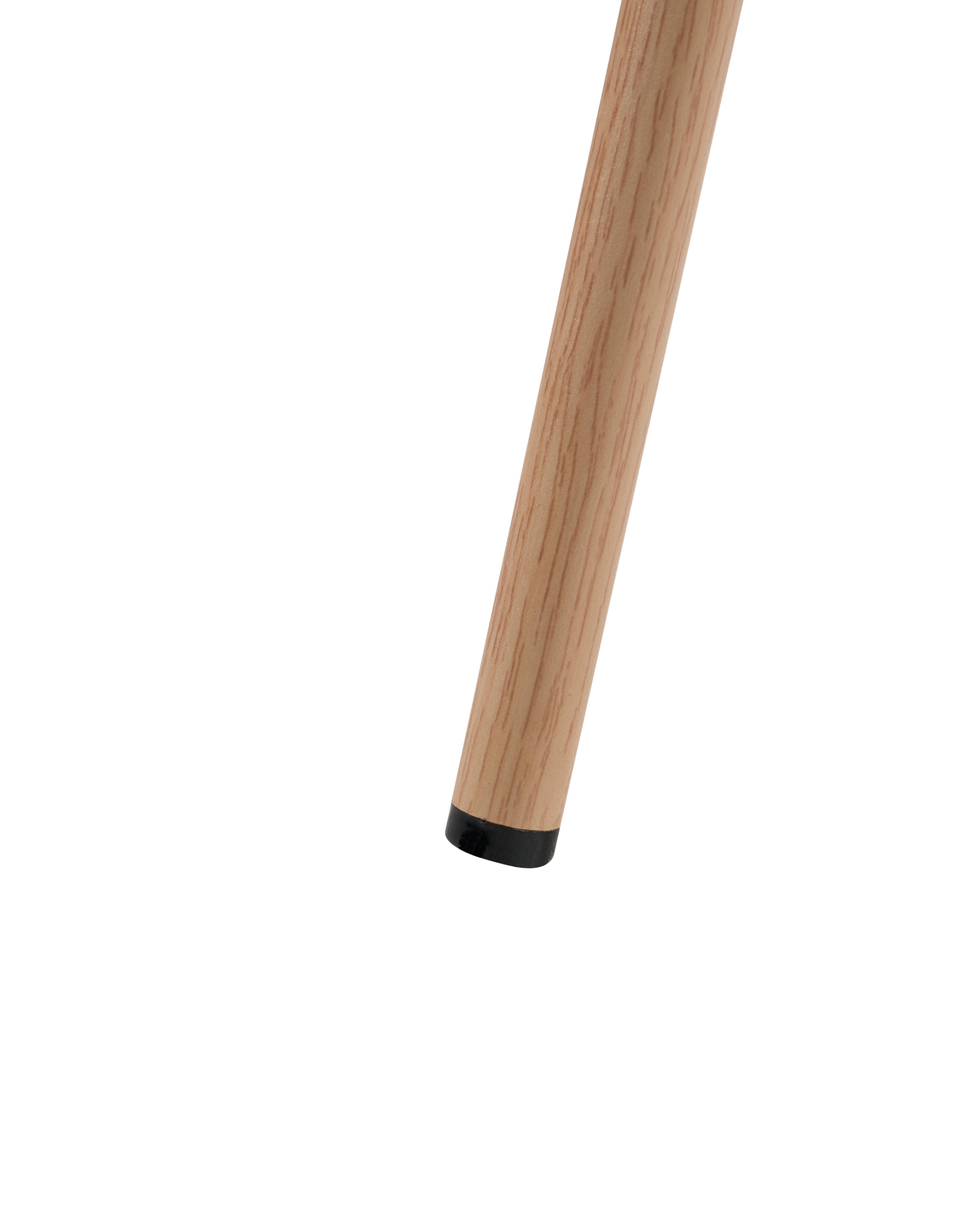 Set van 2 eetkamerstoelen LUANA Bouclé Wit