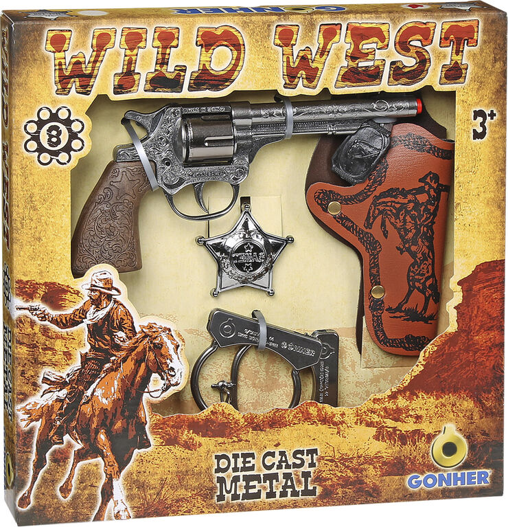 GONHER GONHER METALPISTOL SÆT No color