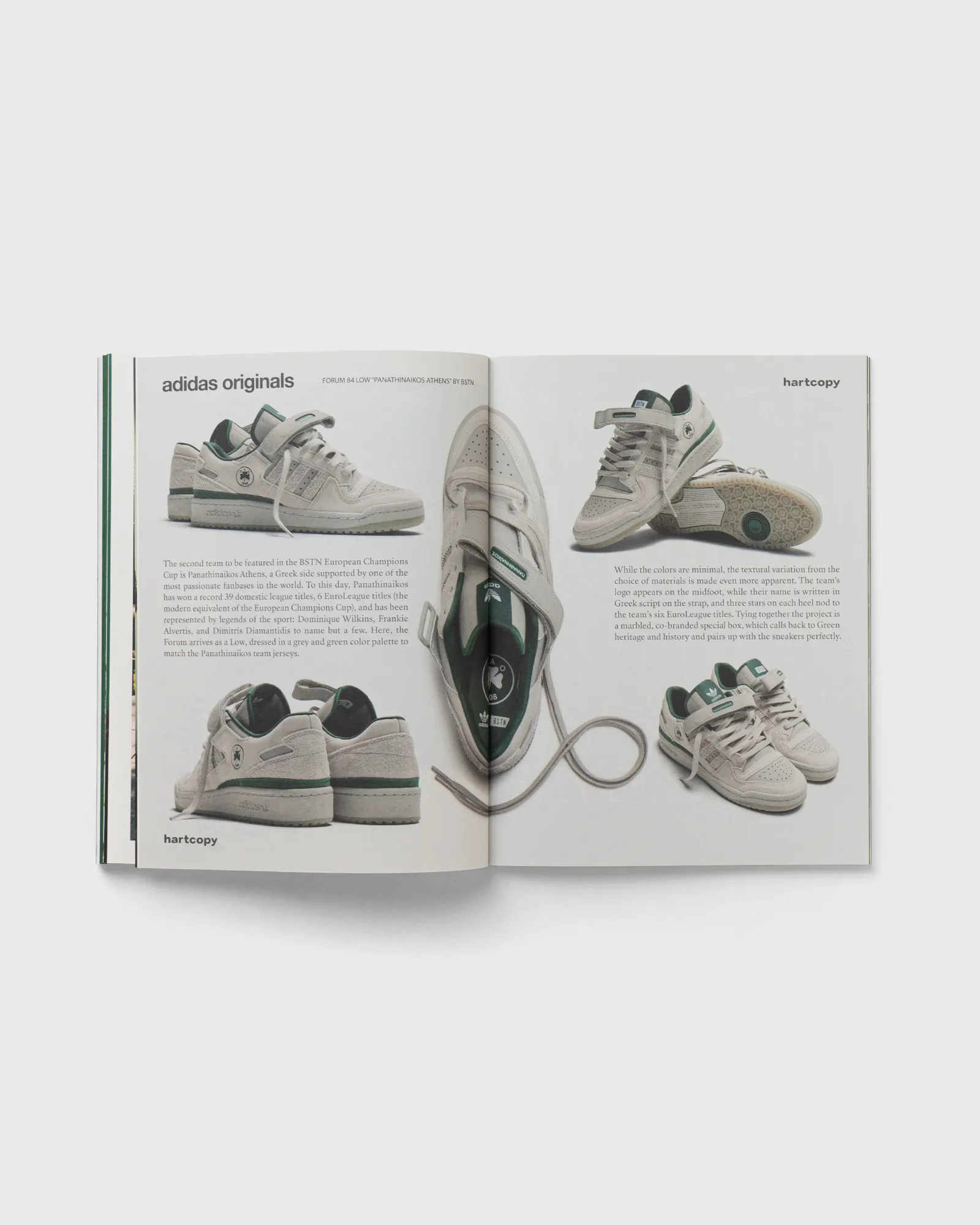 BSTN Brand European Basketball Heritage Series Book: PAO