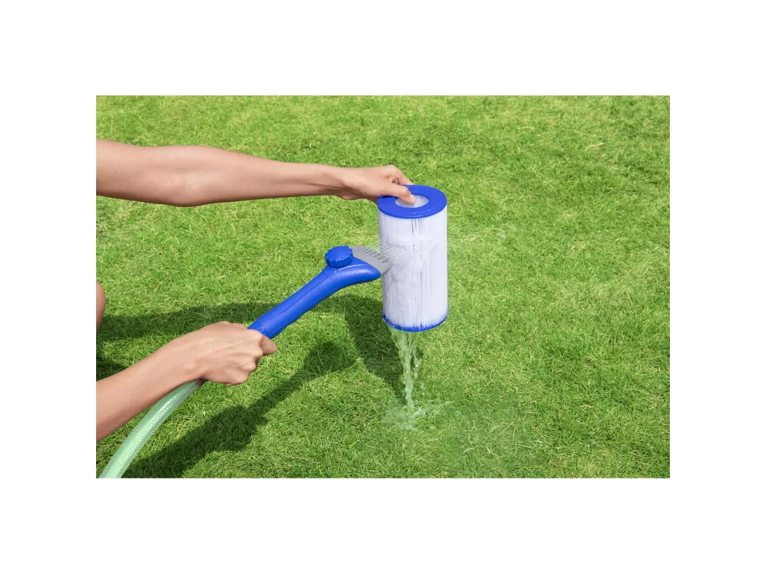 Brosse Nettoyeur Filtre à Cartouche Bestway Flowclear AquaLite Connection Tuyau