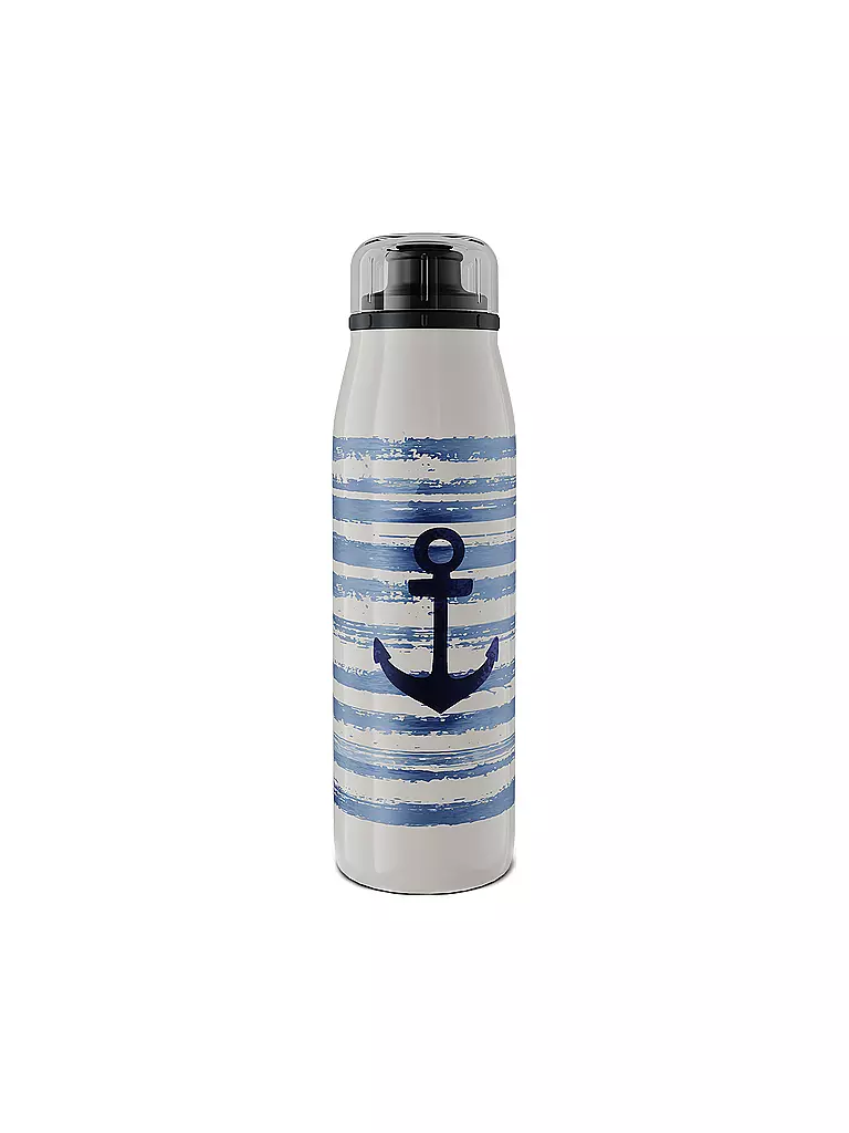 ALFI Isolierflasche - Thermosflasche Kids 0,5l Navy weiss