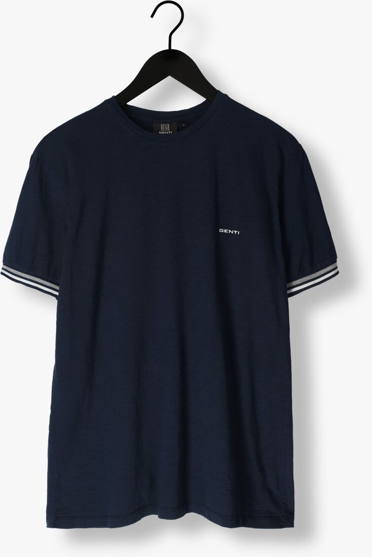 GENTI donkerblauwe genti t-shirt j9037-1222