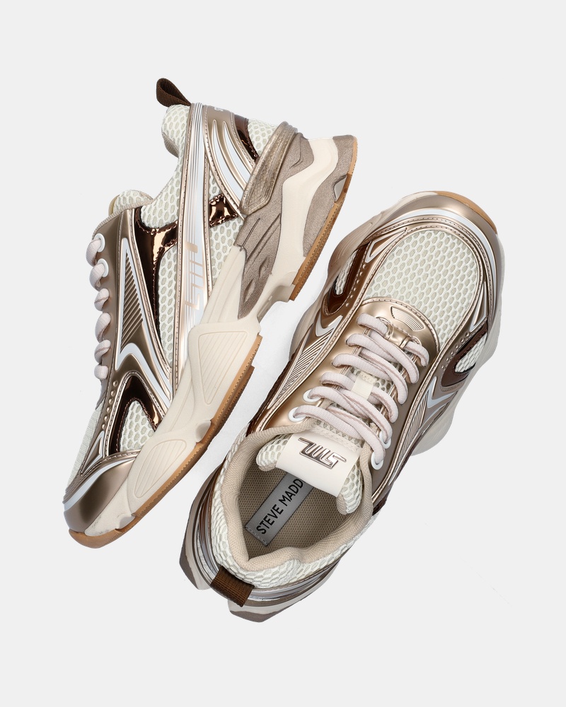 Steve Madden Speedster Dad Sneakers  - beige