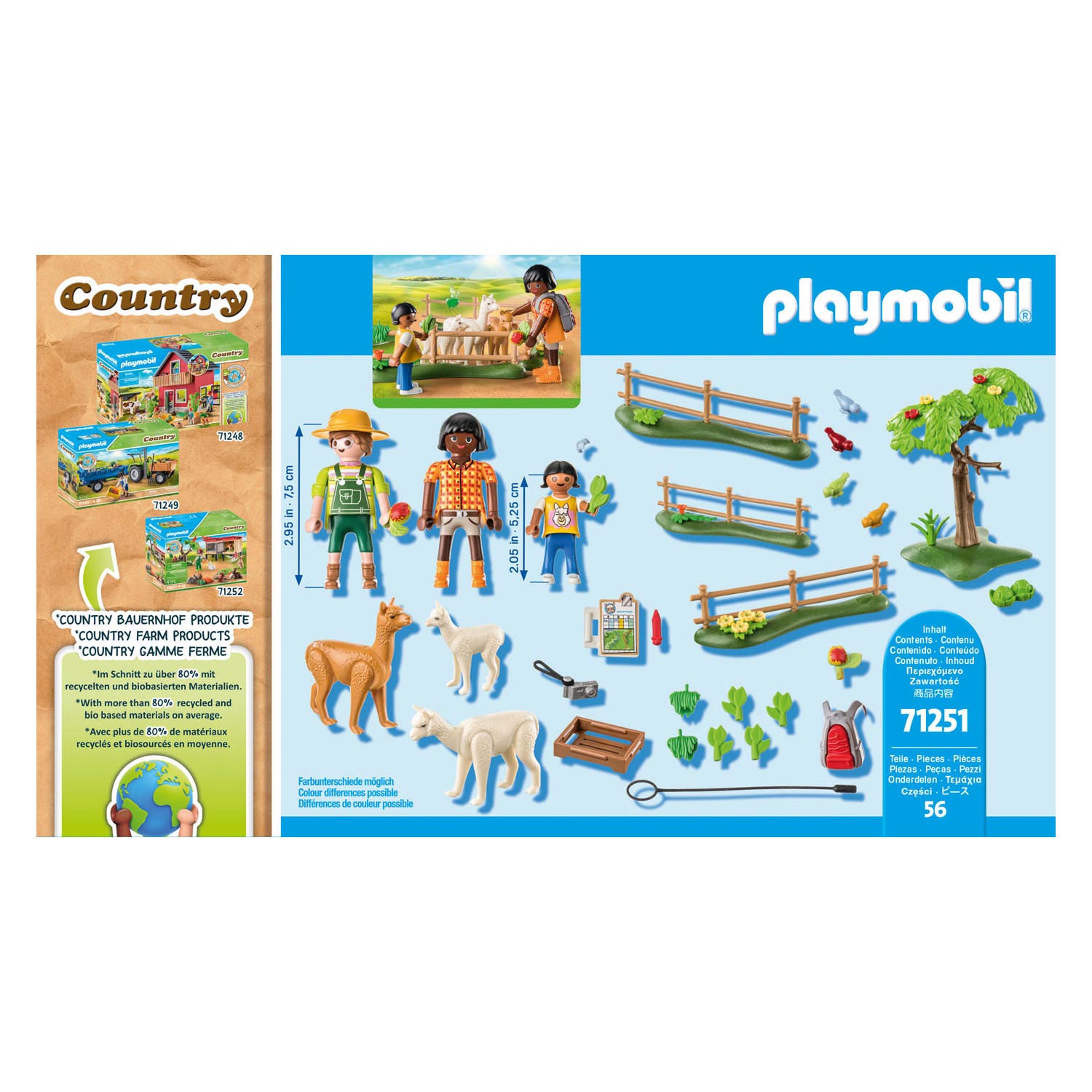 Playmobil Country Alpaca wandeling - 71251