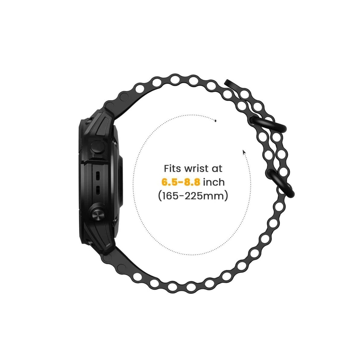 Ocean klokkereim Garmin Tactix 7 - Svart