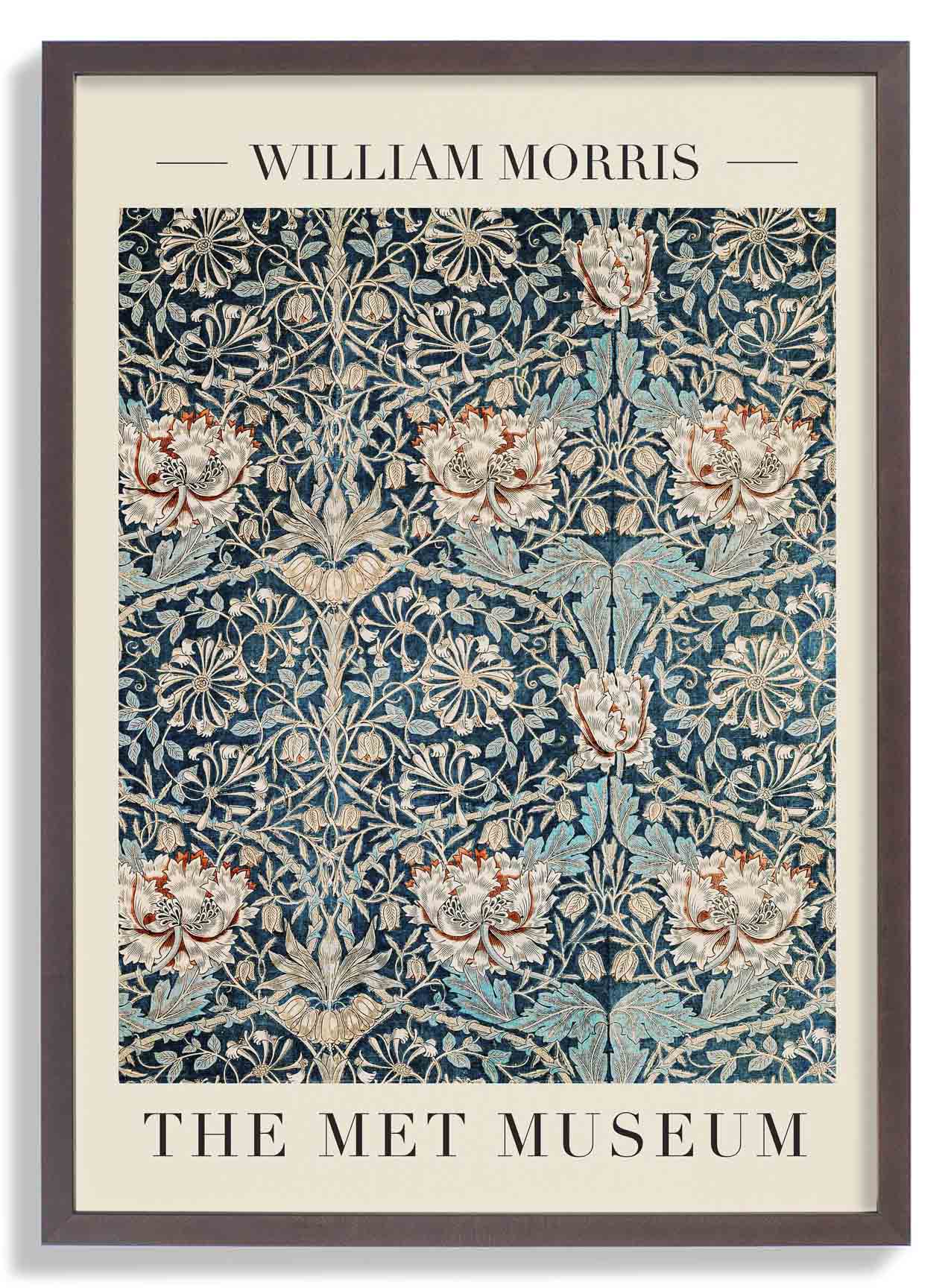William Morris Honeysuckle Pattern VI Kunstausstellung