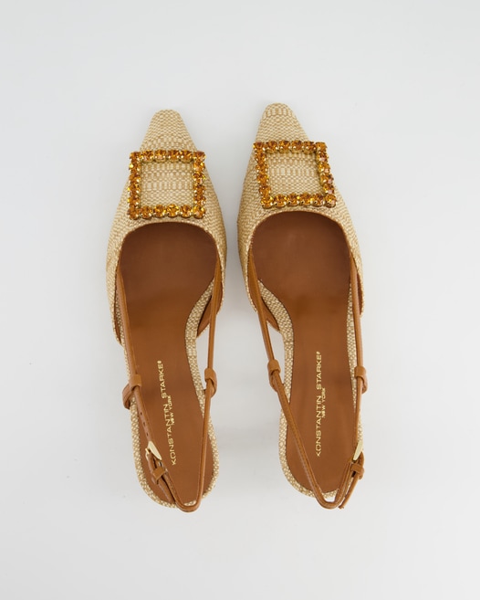 Konstantin Starke Stefi Slingpumps in Beige