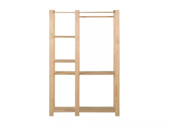 Porte manteau 110x38x170 cm Bois de pin massif