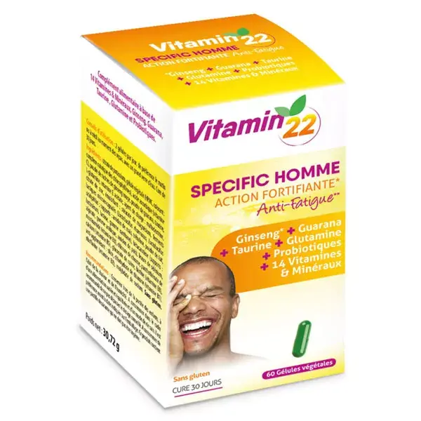 Ineldea Vitamina 22 Específica para Homens 60 cápsulas