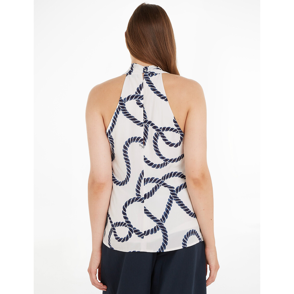 TOMMY HILFIGER<br>Blusa estampada sem mangas