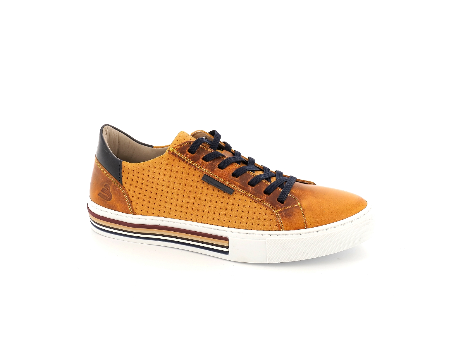Bull boxer-428K20559H Cuir Moutarde