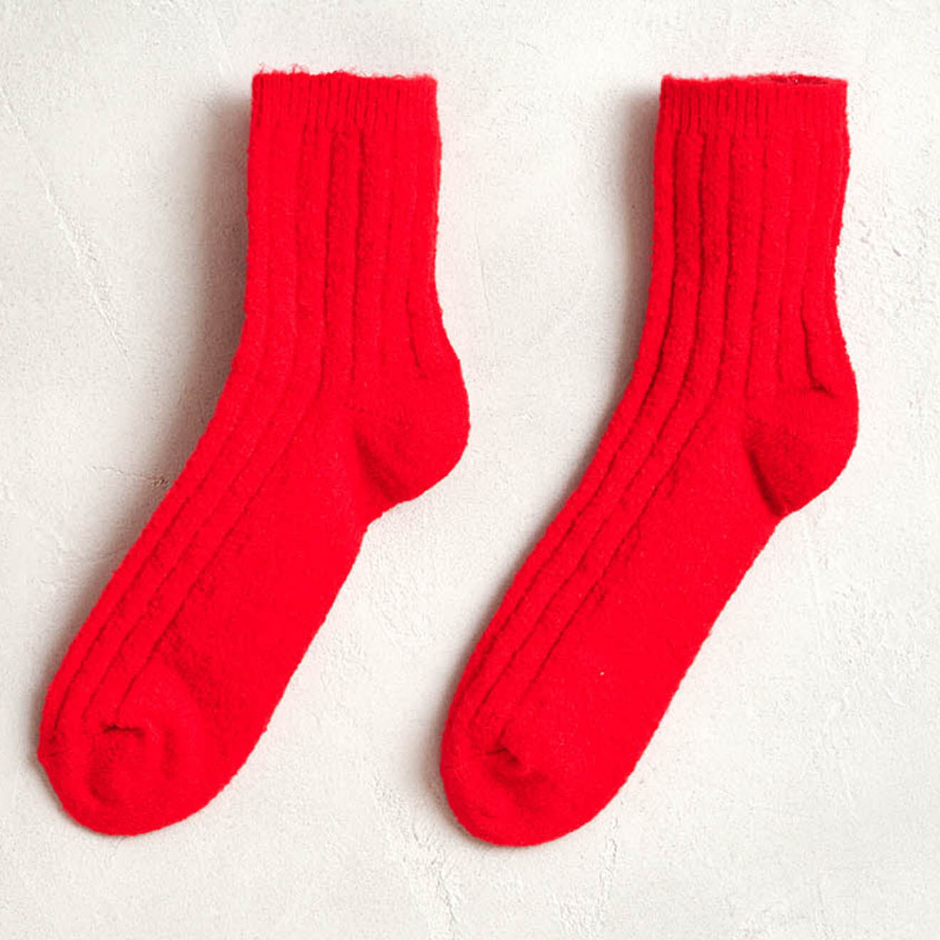 Bellerose Chaussettes mi-hautes Famb rouges