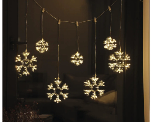 LED Sneeuwvlok Lichtsnoer Lafiora 330 LED's Warm Wit Licht