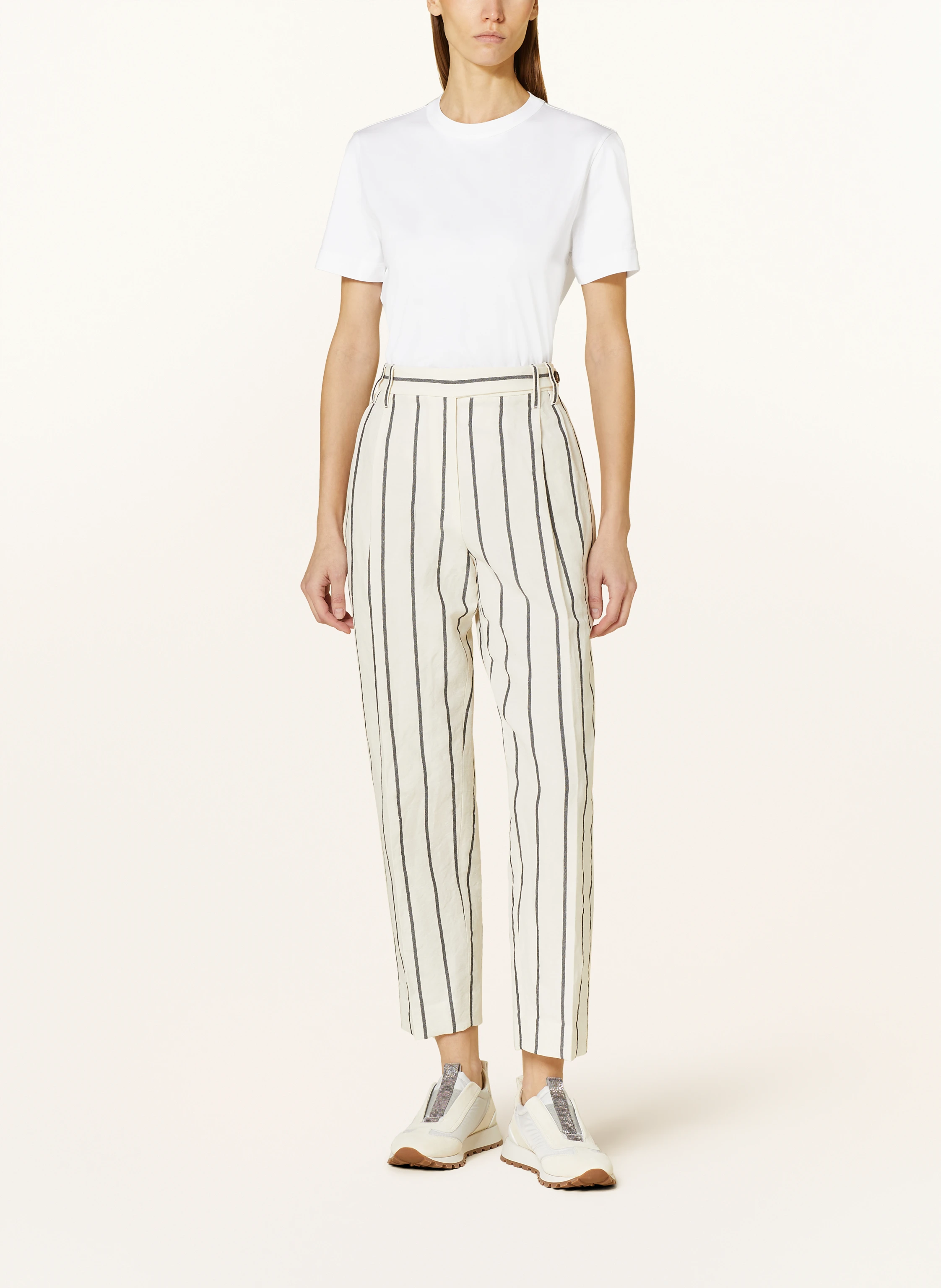 BRUNELLO CUCINELLI T-Shirt mit Schmucksteinen
