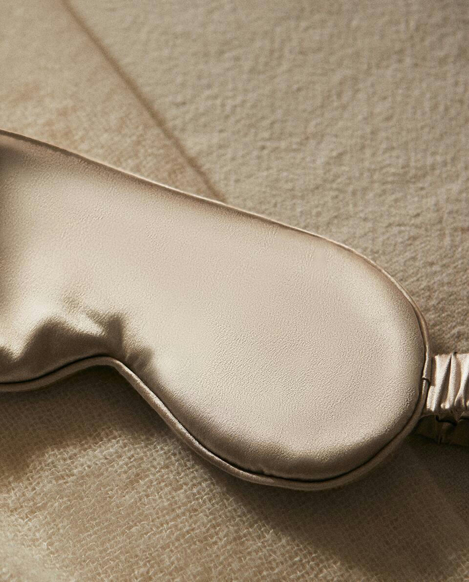 Máscara para os olhos 100% seda de amoreira