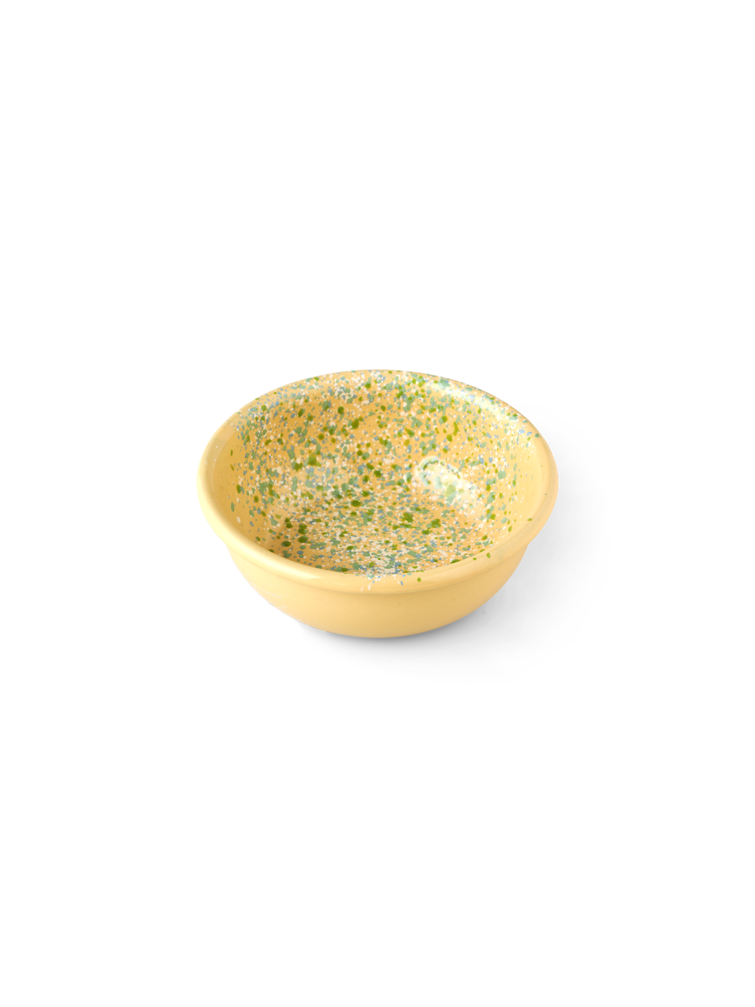 Flow Fest skål Ø13,5 - gul | Emaljeret stål. Ø13,5 cm. | Lemon | Kapka
