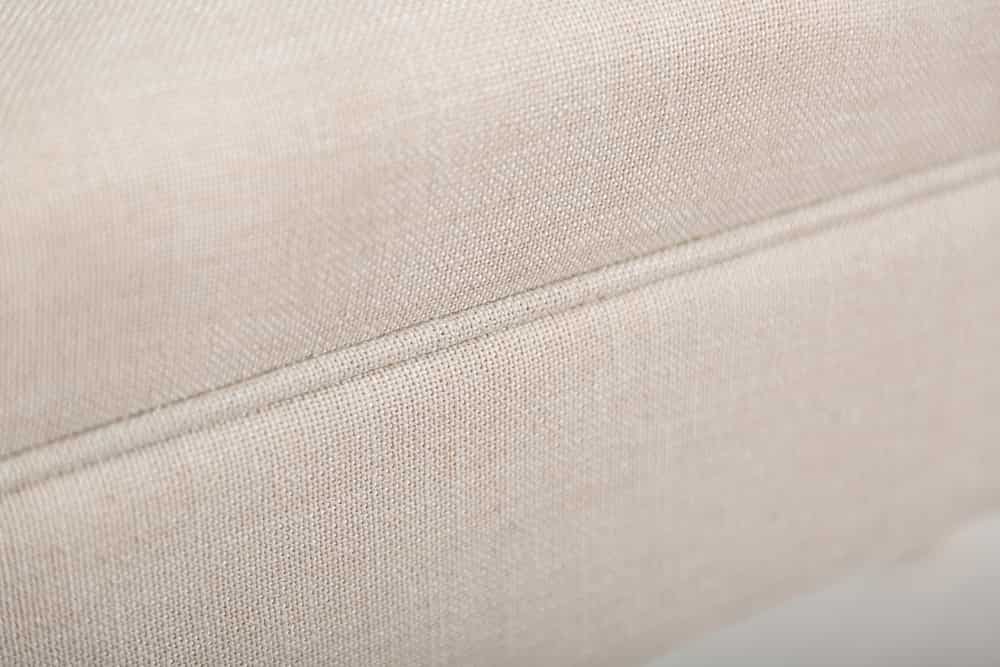 Elegante Sitzbank SCARLETT 90cm beige mit Armlehnen