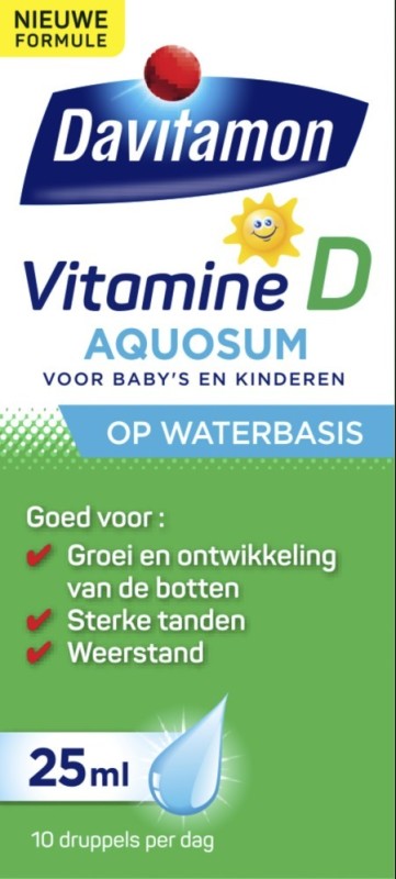 Davitamon Vitamine D Aquosum Druppels 25 ML