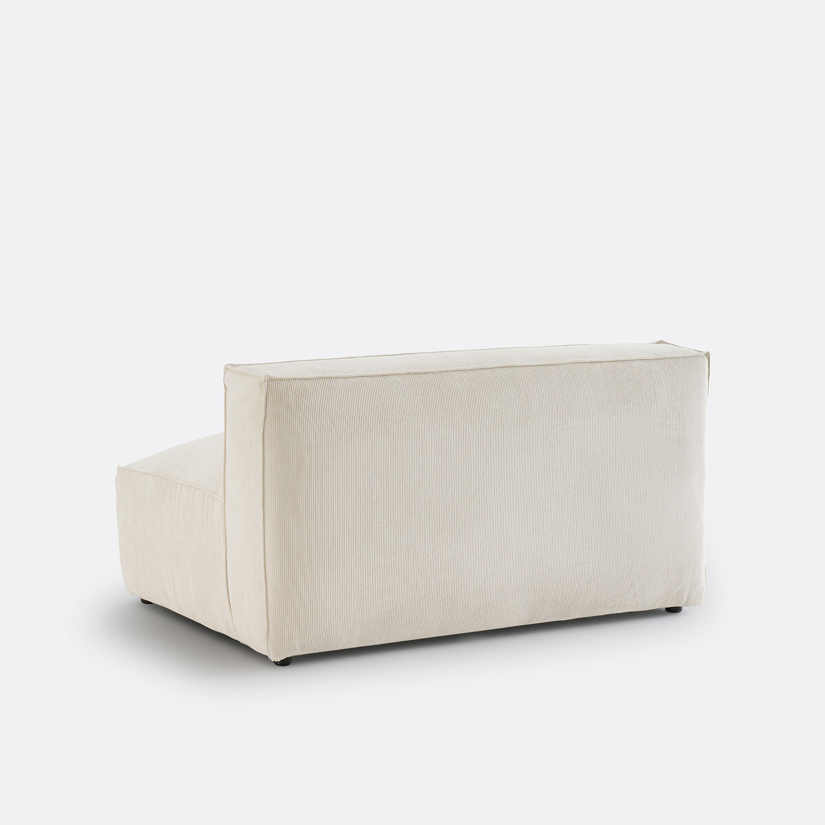 LA REDOUTE INTERIEURS<br>Sofá modular de 2 lugares em veludo canelado, Seven