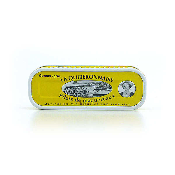 Filets de maquereaux marinés - vin blanc et aromates