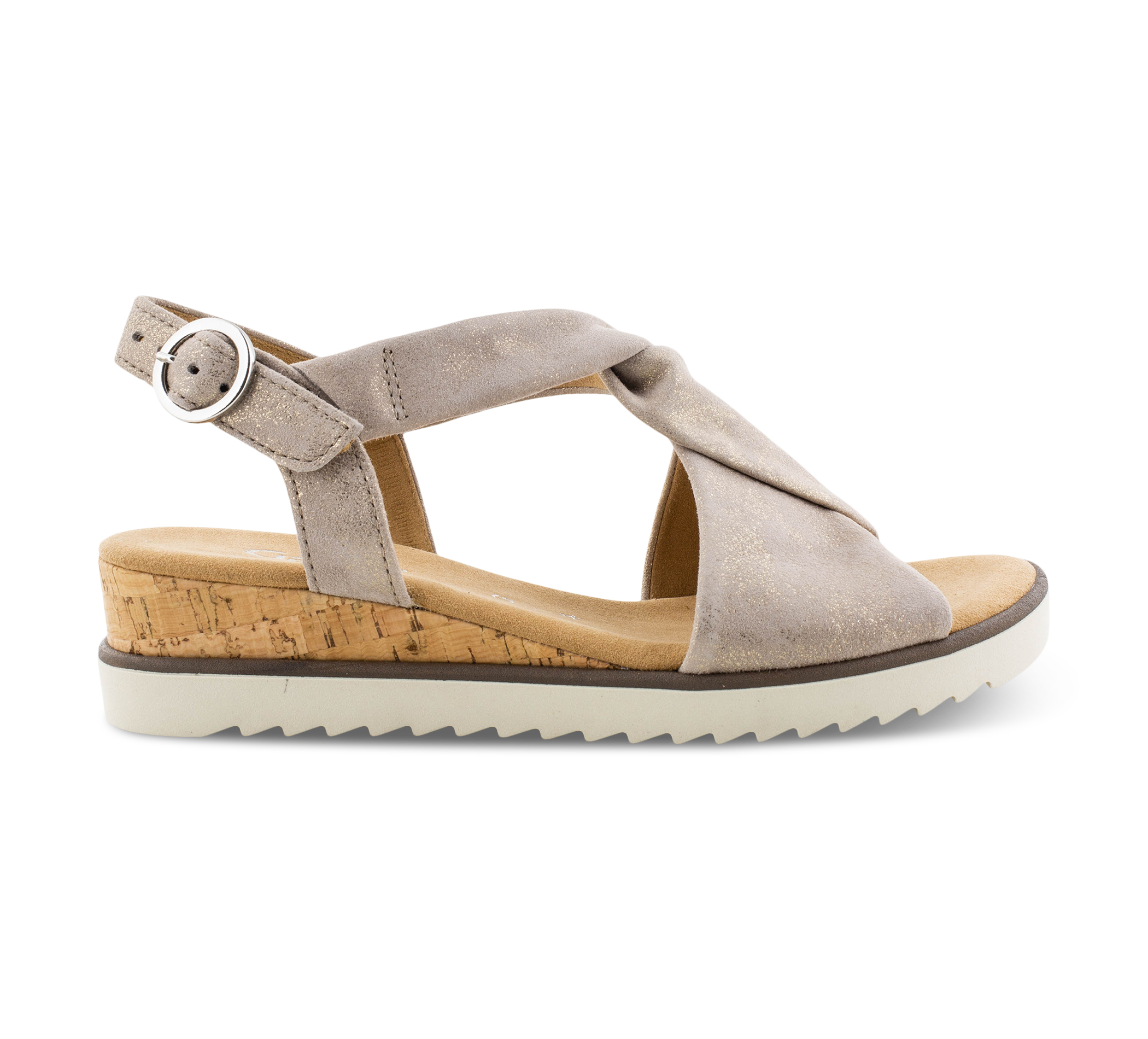 Gabor Genua G - Riemchensandalen silber
