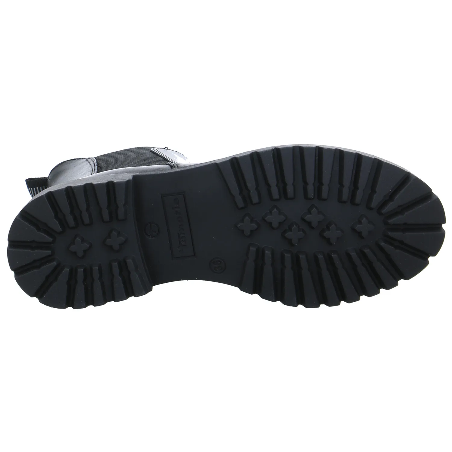 TAMARIS Boot Schwarz Leder