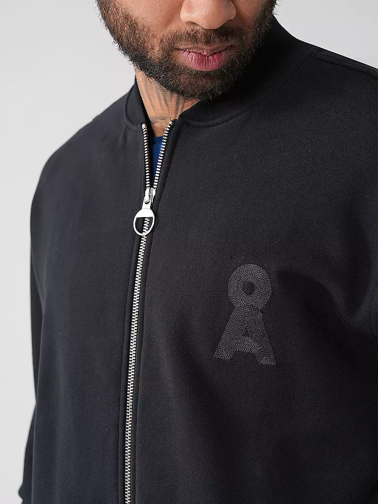 ARMEDANGELS Sweatjacke BOSAAS  schwarz