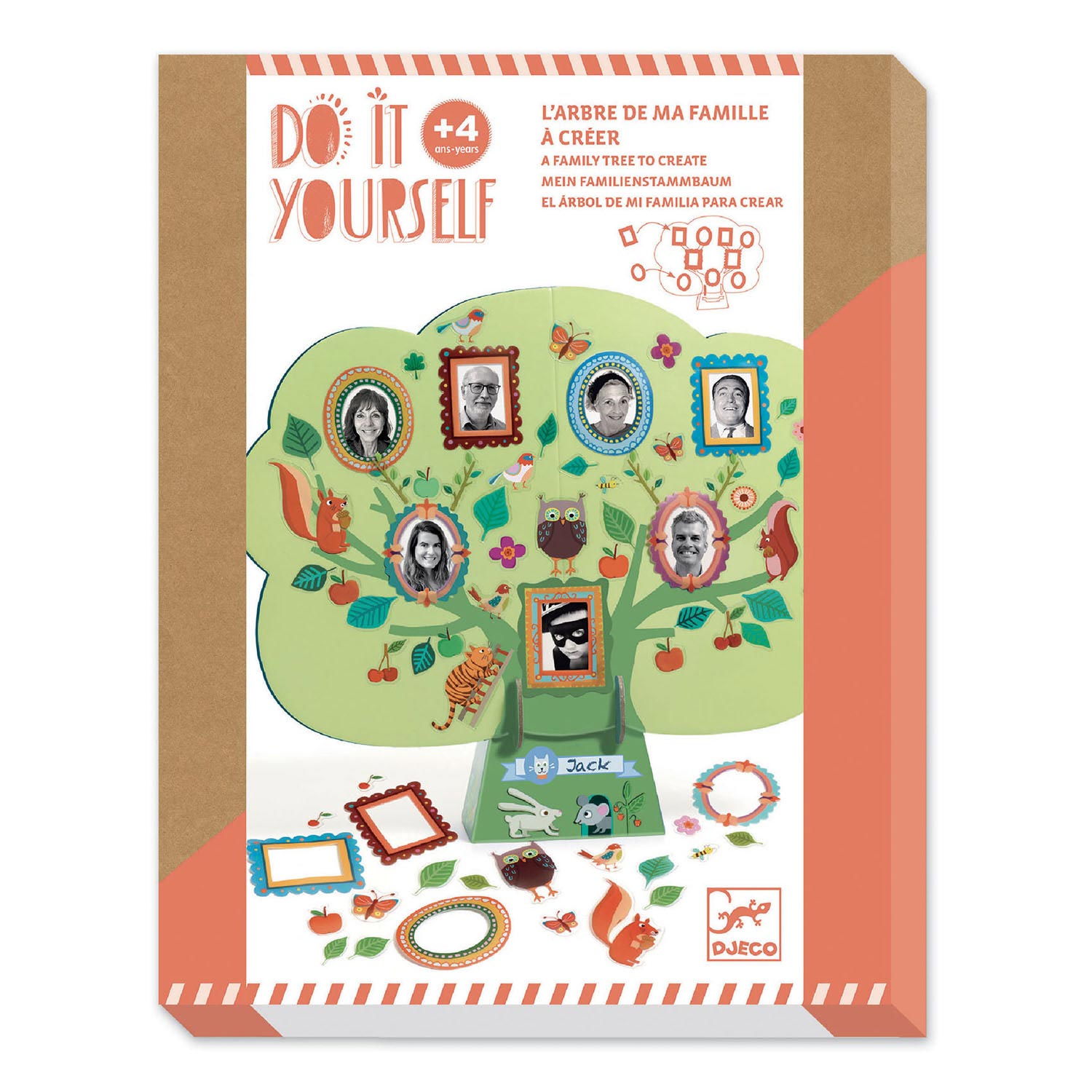 Djeco DIY Familie Stamboom Maken