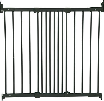 BabyDan Flexi Fit Skrugrind Metall, Svart
