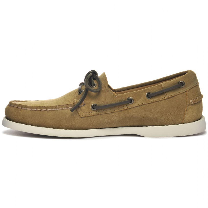 DOCKSIDES PORTLAND FLESH OUT Green Willow-Chaussures bateau pour homme en suede Portland