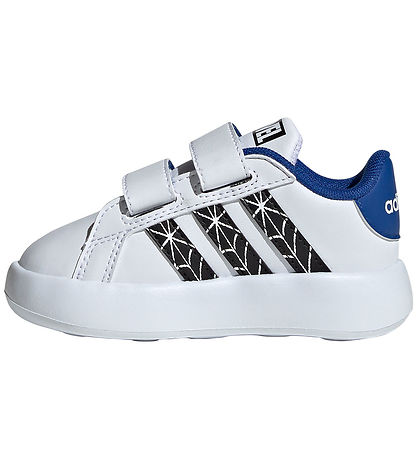 adidas Performance Schuhe - Grand Court Spider-Man CF - Weiß/Bla