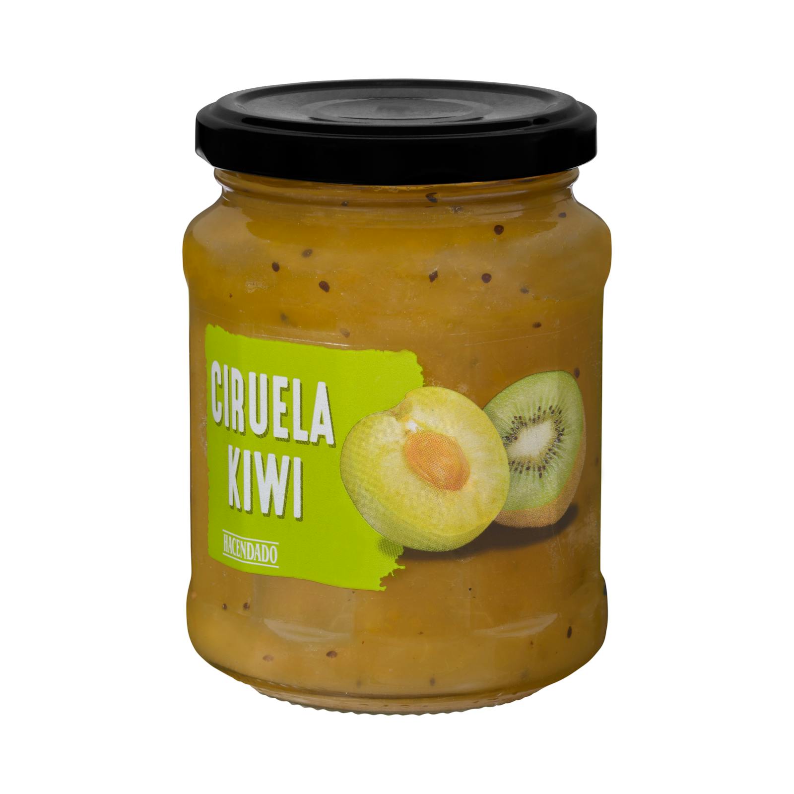 Confiture de prunes et de kiwis Hacendado