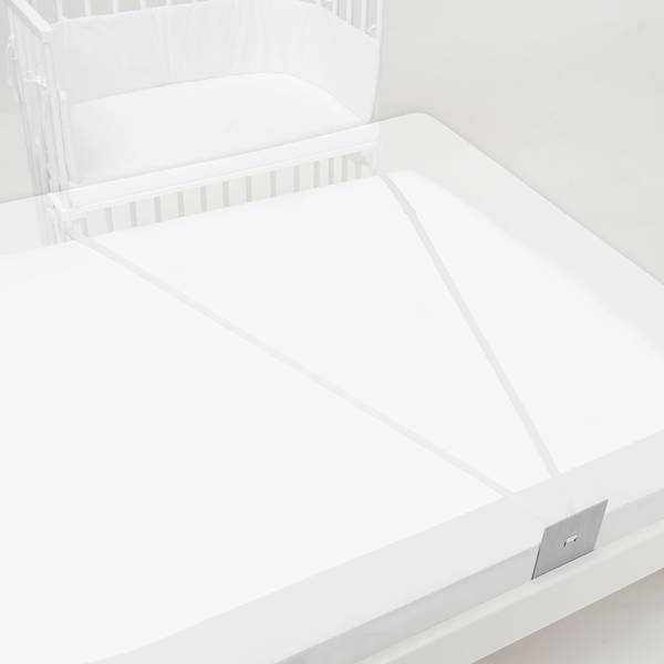 babybaybabybay   Beistellbett Boxspring weiss
