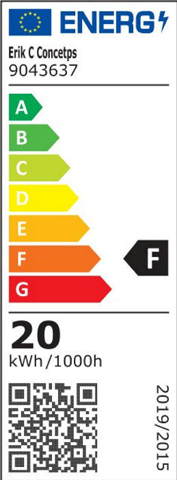 Plafond Ø38 cm inkl. 20 W LED-pære