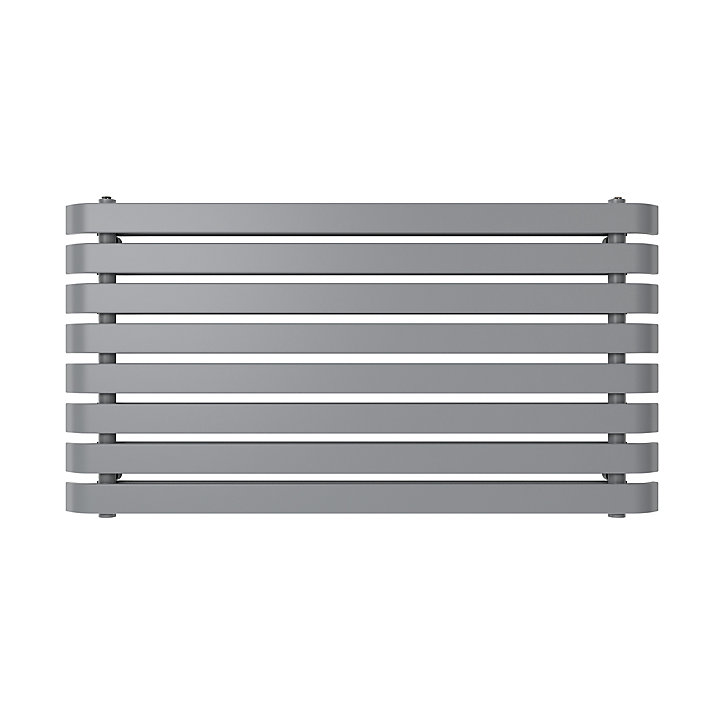 Radiateur eau chaude GoodHome Wilsona Horizontal Gris 1 080 W