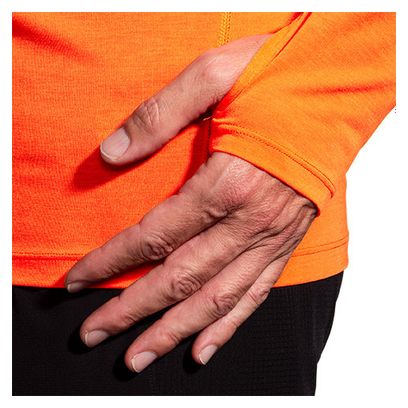 Maillot manches longues Brooks High Point Orange Homme