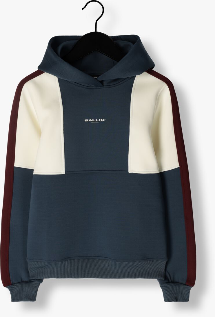 BALLIN blauwe ballin sweater 037321