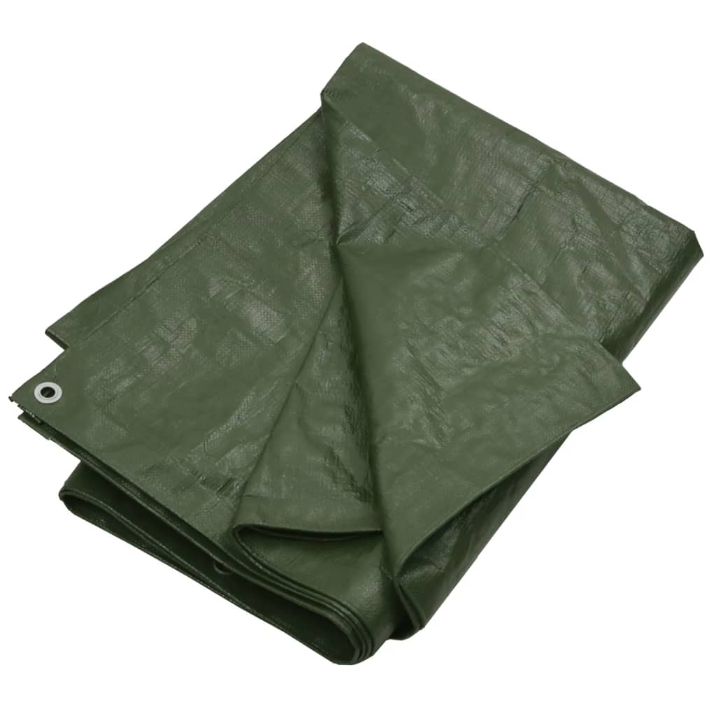 Bâche 180 g/m² 3x3 m vert pehd